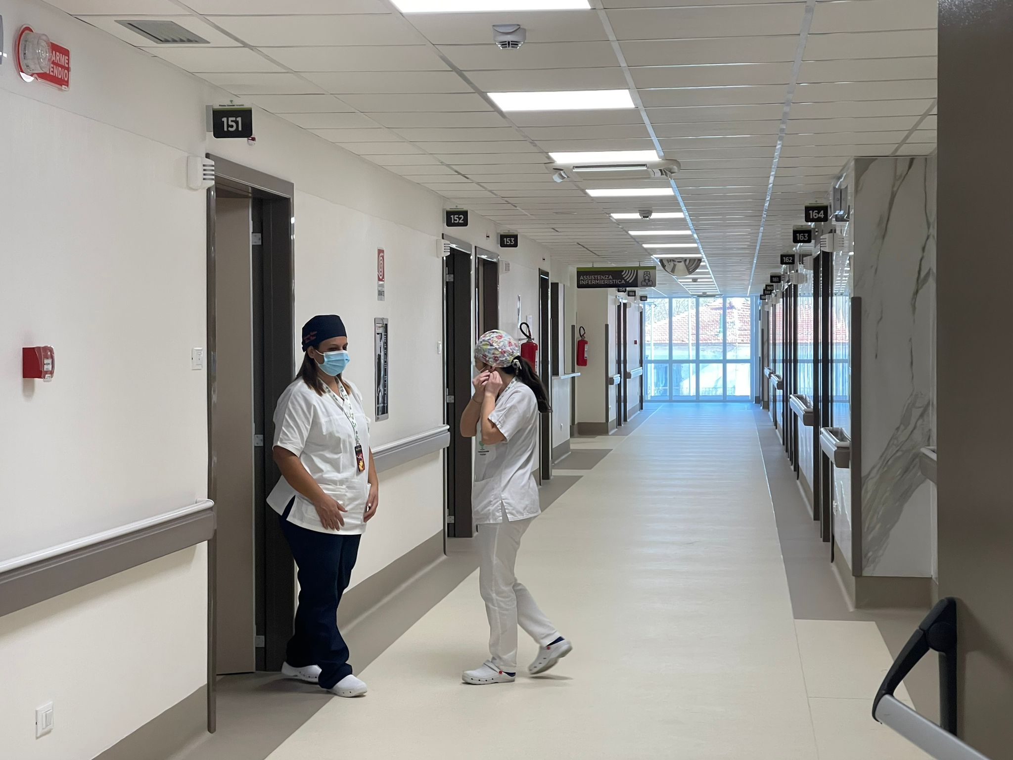 Pineta Grande Hospital, record pronto soccorso