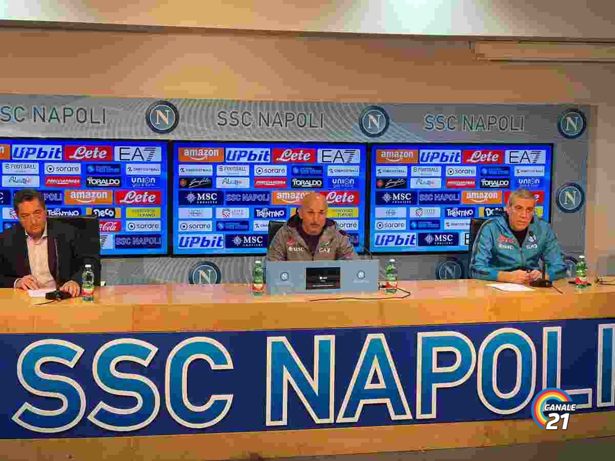 Napoli-Milan conferenza stampa Spalletti