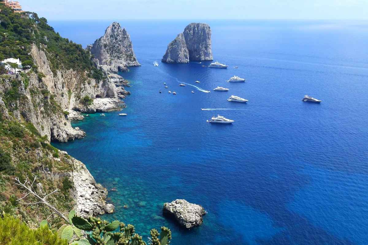 Capri, area marina protetta più vicina