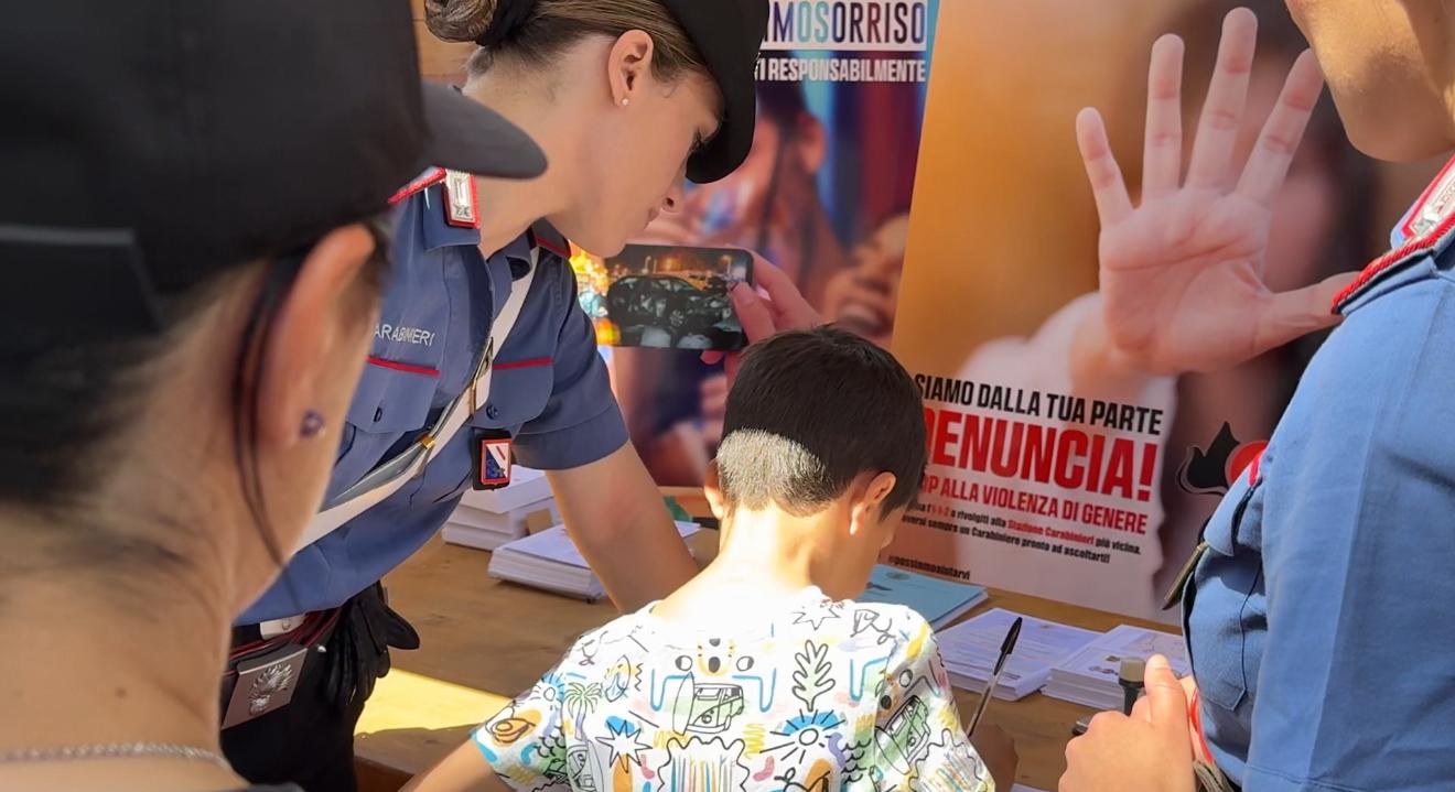 Festa in piazza per i Carabinieri