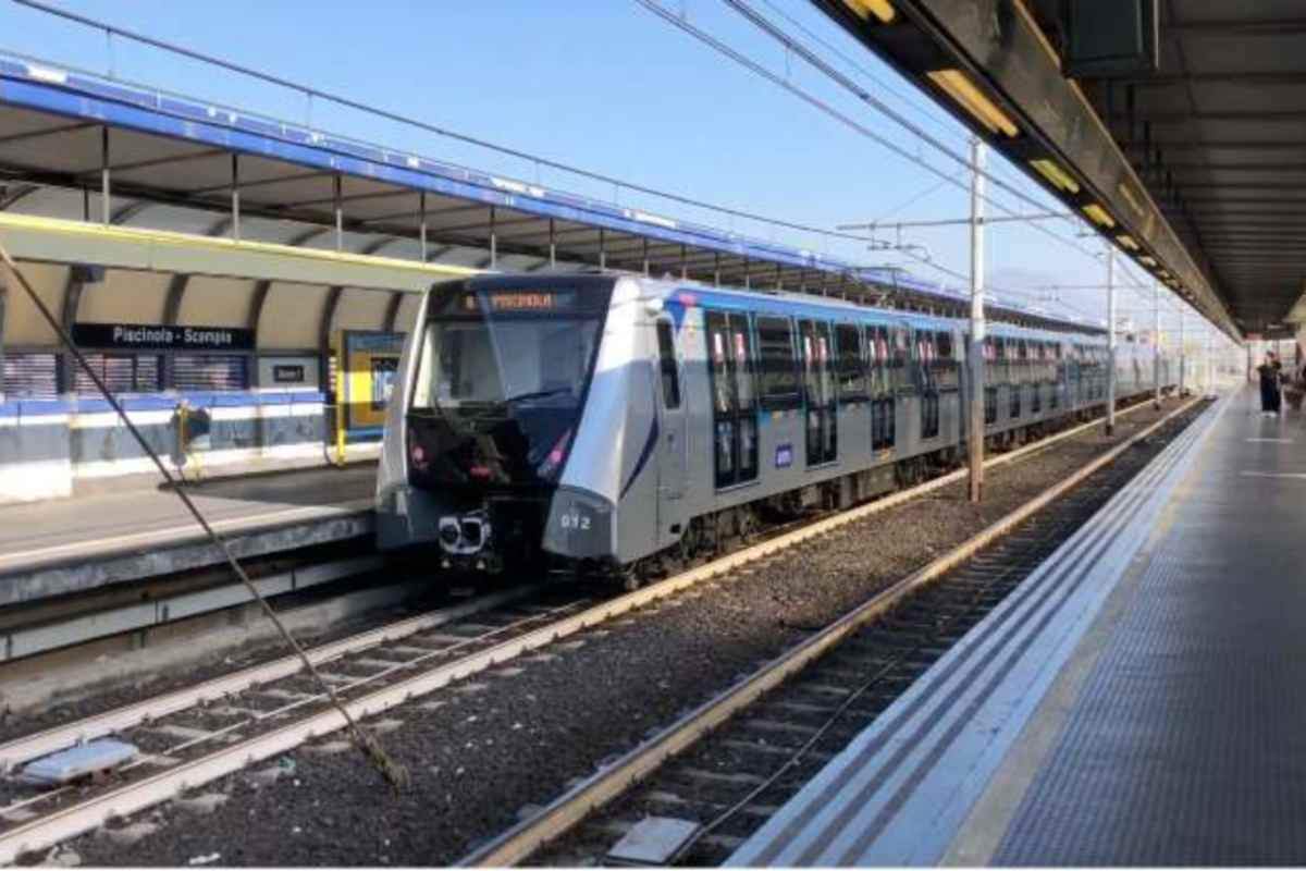 Linea 1, stop ai treni tra Scampia e Colli Aminei