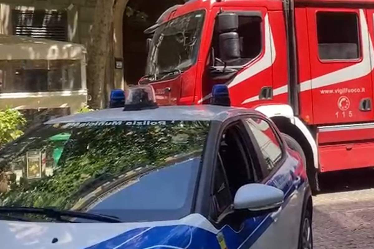 Vento forte, danni al Vomero