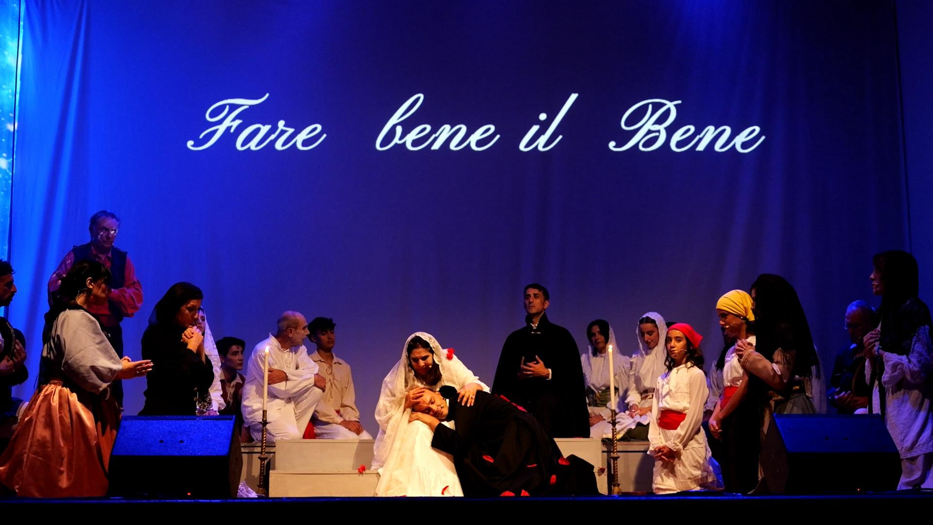Don Vincenzo Romano, lu prevete faticatore, grande successo a Roma per il musical
