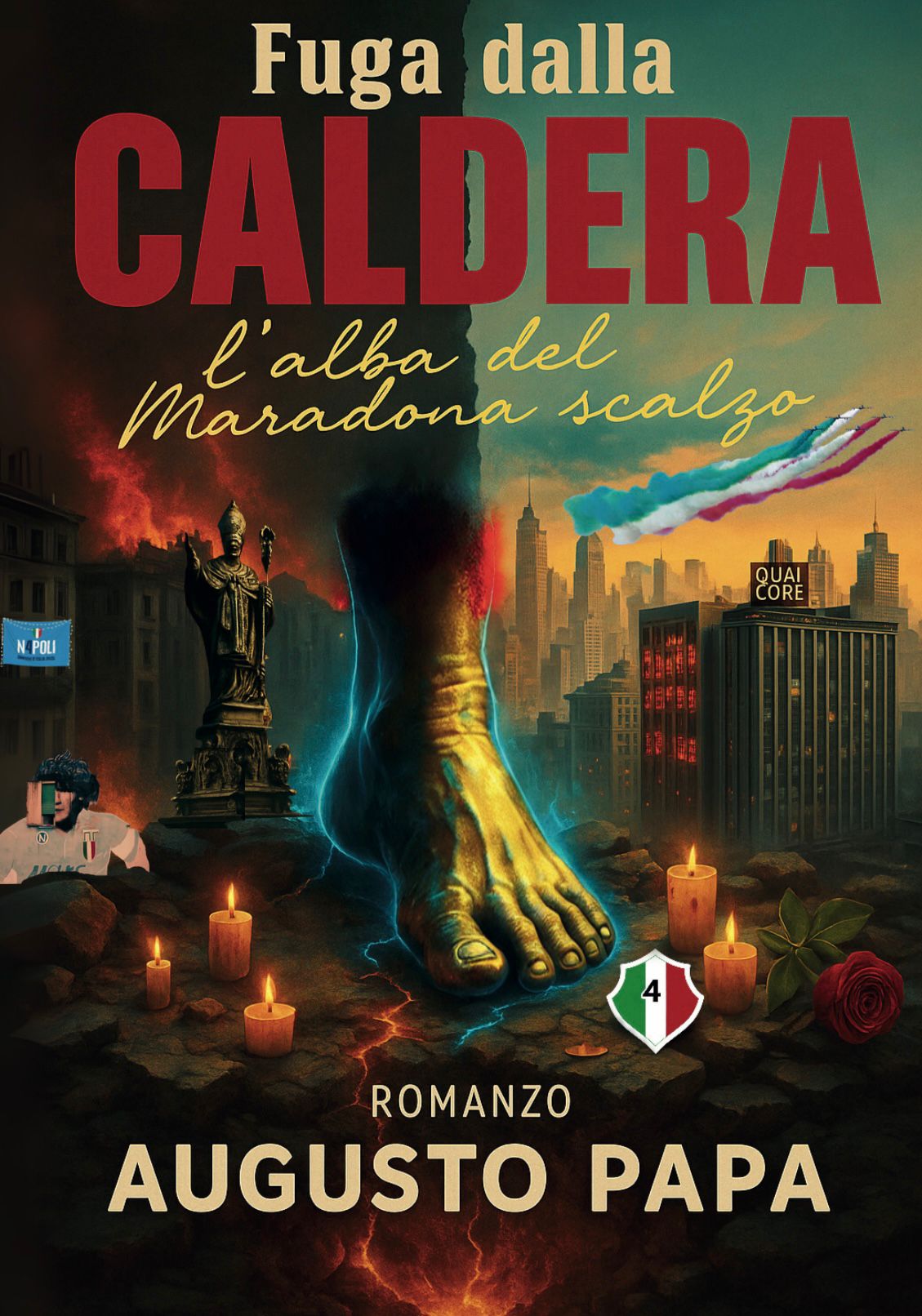 Il libro “Fuga dalla caldera”