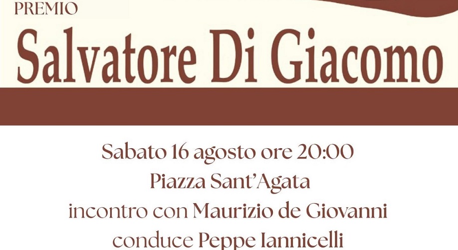 Sant’Agata, Incontro con Maurizio De Giovanni