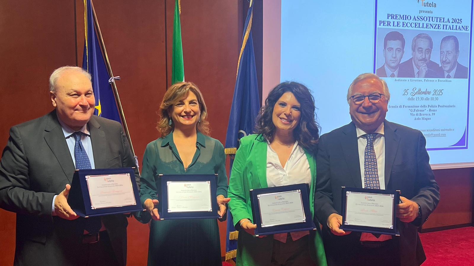 All’avvocato Capone il premio “eccellenze italiane 2025” 