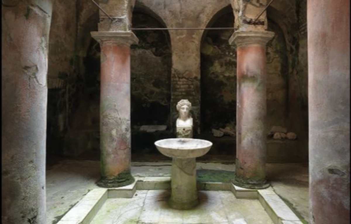 Il Parco di Ercolano apre le porte alle Terme