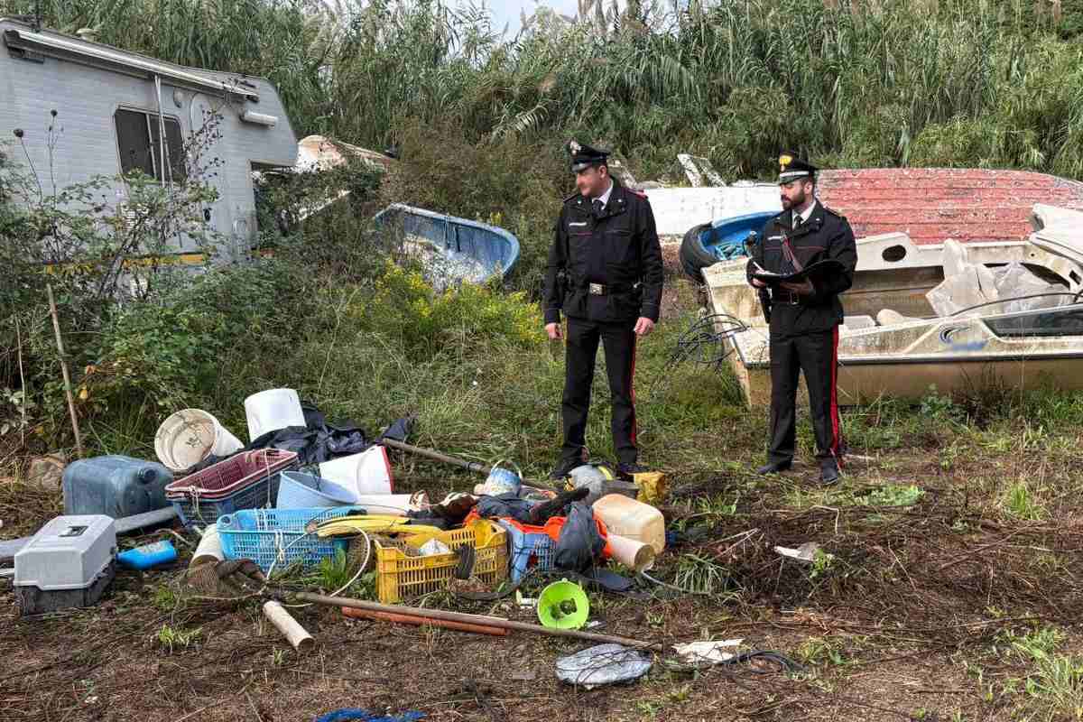 Varcaturo, sequestro maxi discarica abusiva