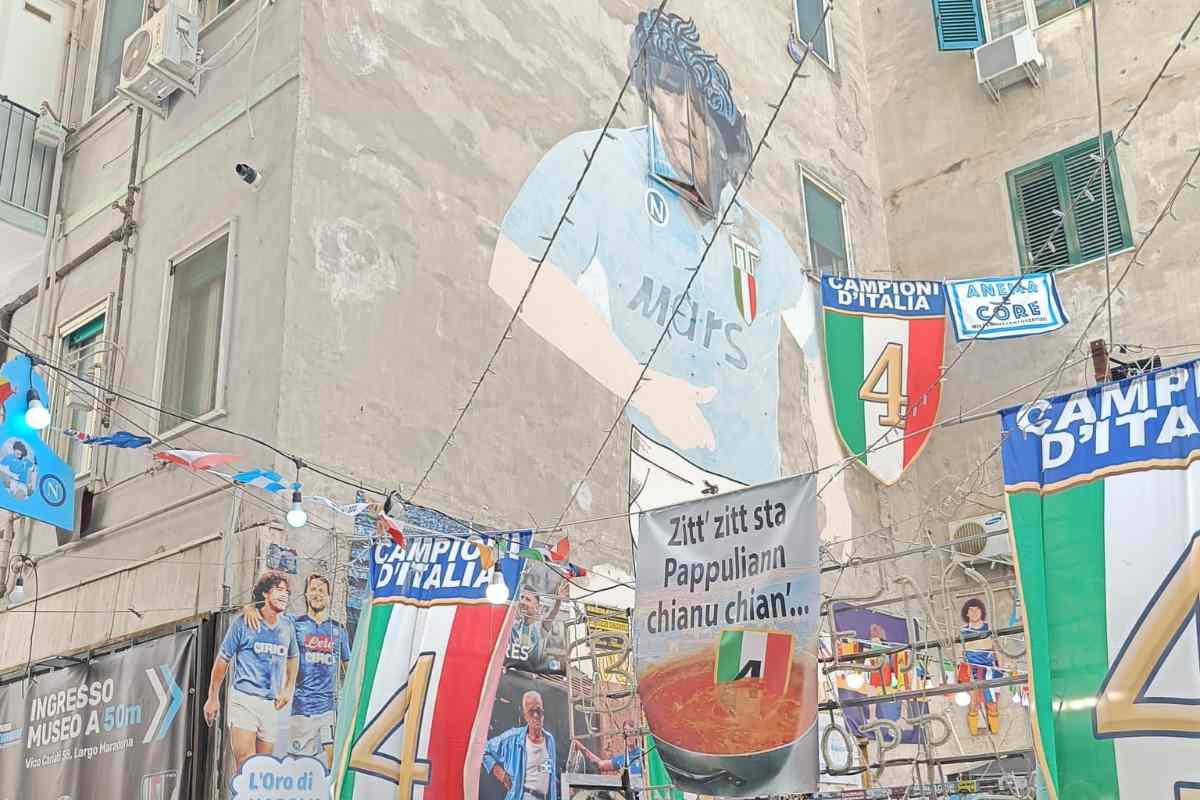 Largo Maradona ancora chiuso
