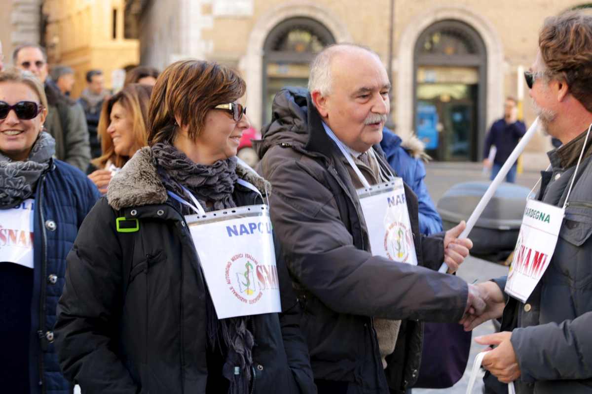 Lo Snami proclama lo sciopero dei medici