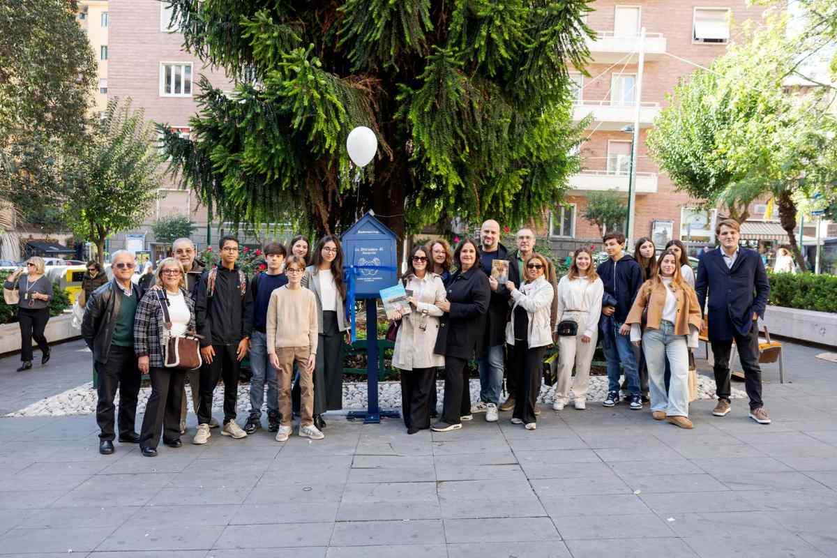 “Le casette dei libri” a Chiaia e Posillipo
