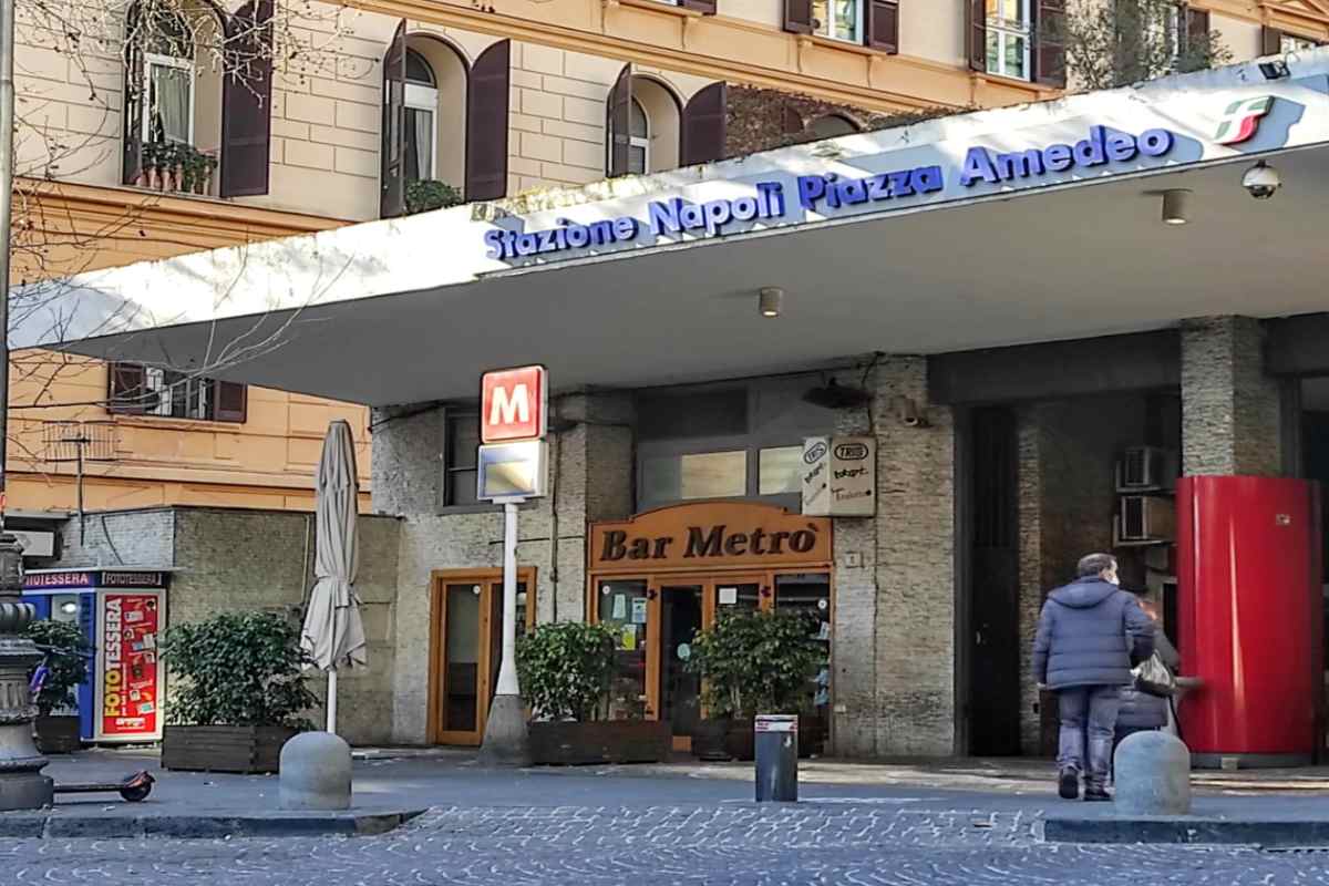 Stazione di Piazza Amedeo, stop a febbraio