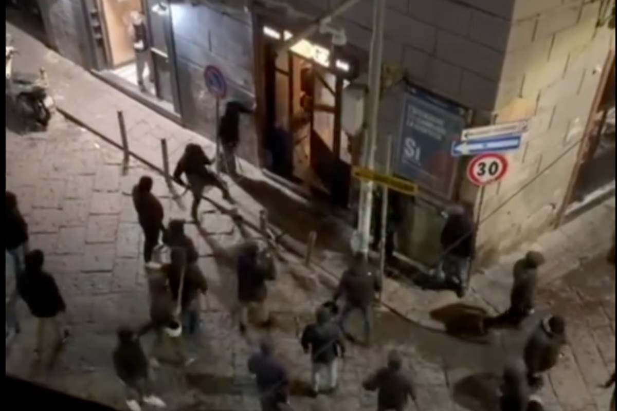 Napoli-Chelsea: nella notte botte tra ultras in centro