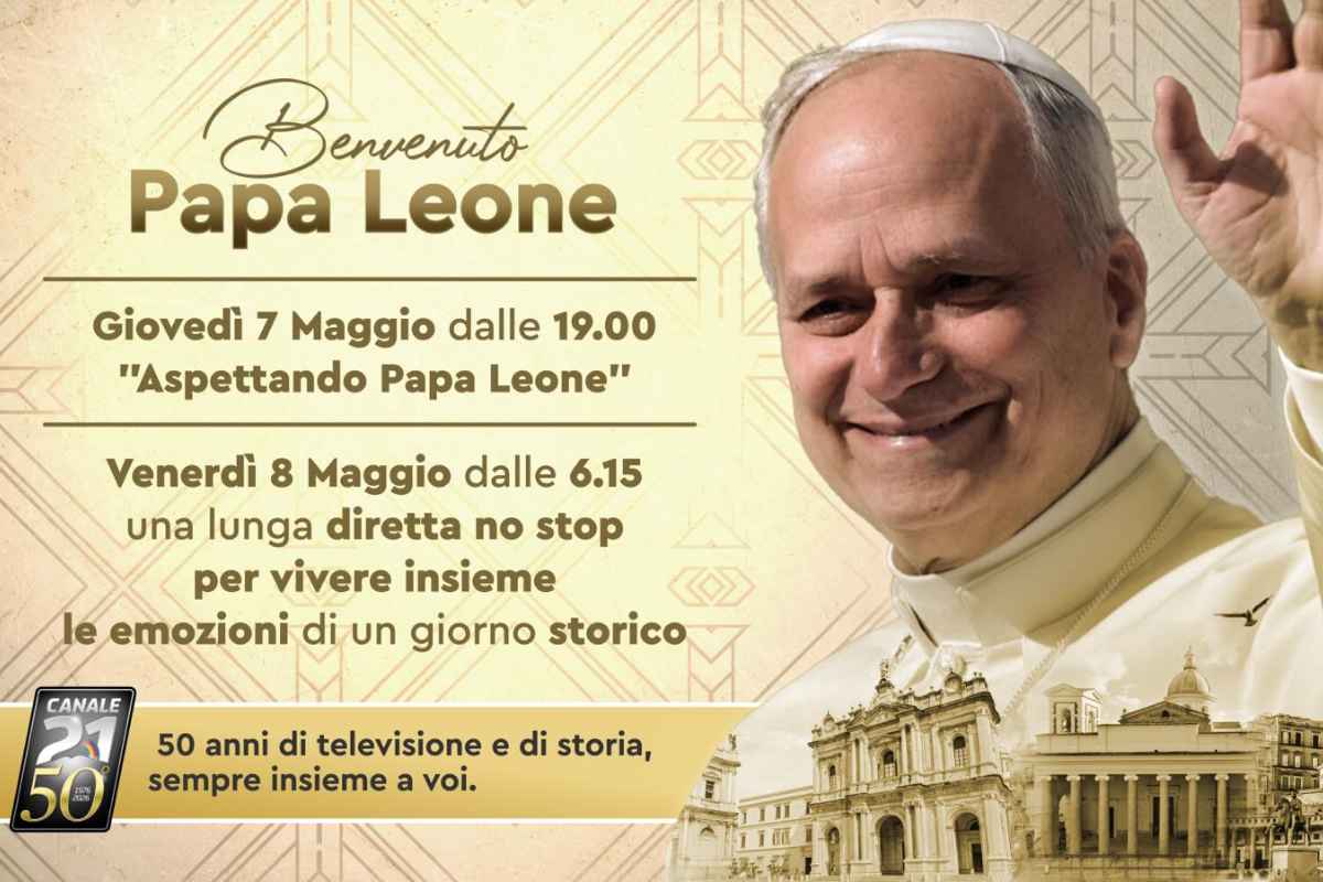 Benvenuto Papa Leone, anteprima “Aspettando Papa Leone” giovedì 7