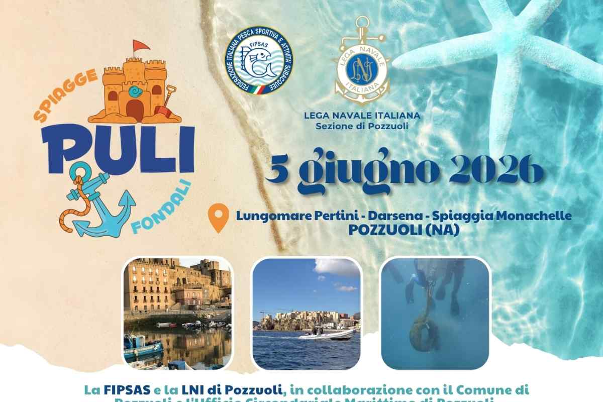 Pulifondali e pulispiagge a Pozzuoli