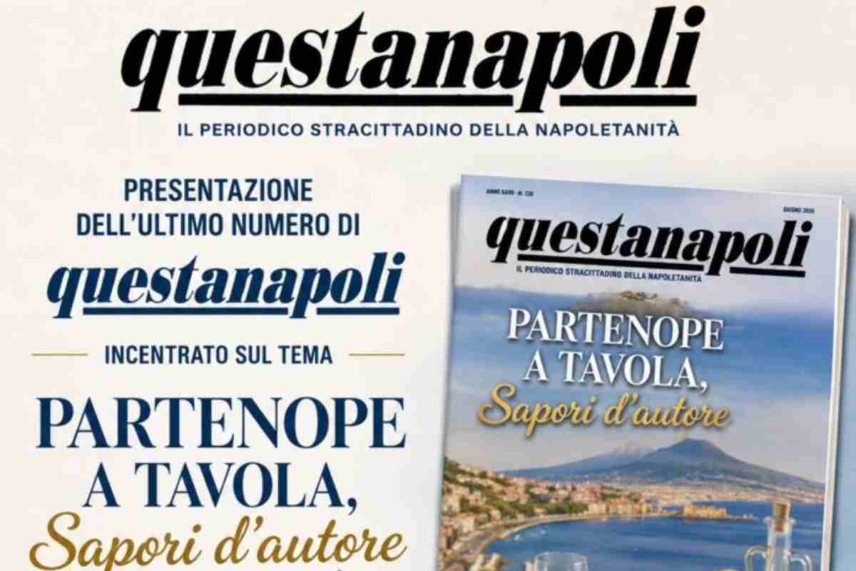 Napoli, domani la presentazione del periodico “Questanapoli”