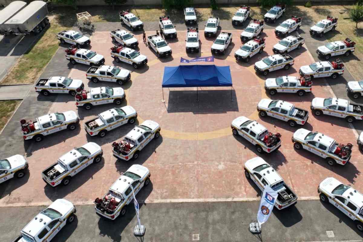 Protezione civile Campania, consegnati mezzi alle organizzazioni di volontariato