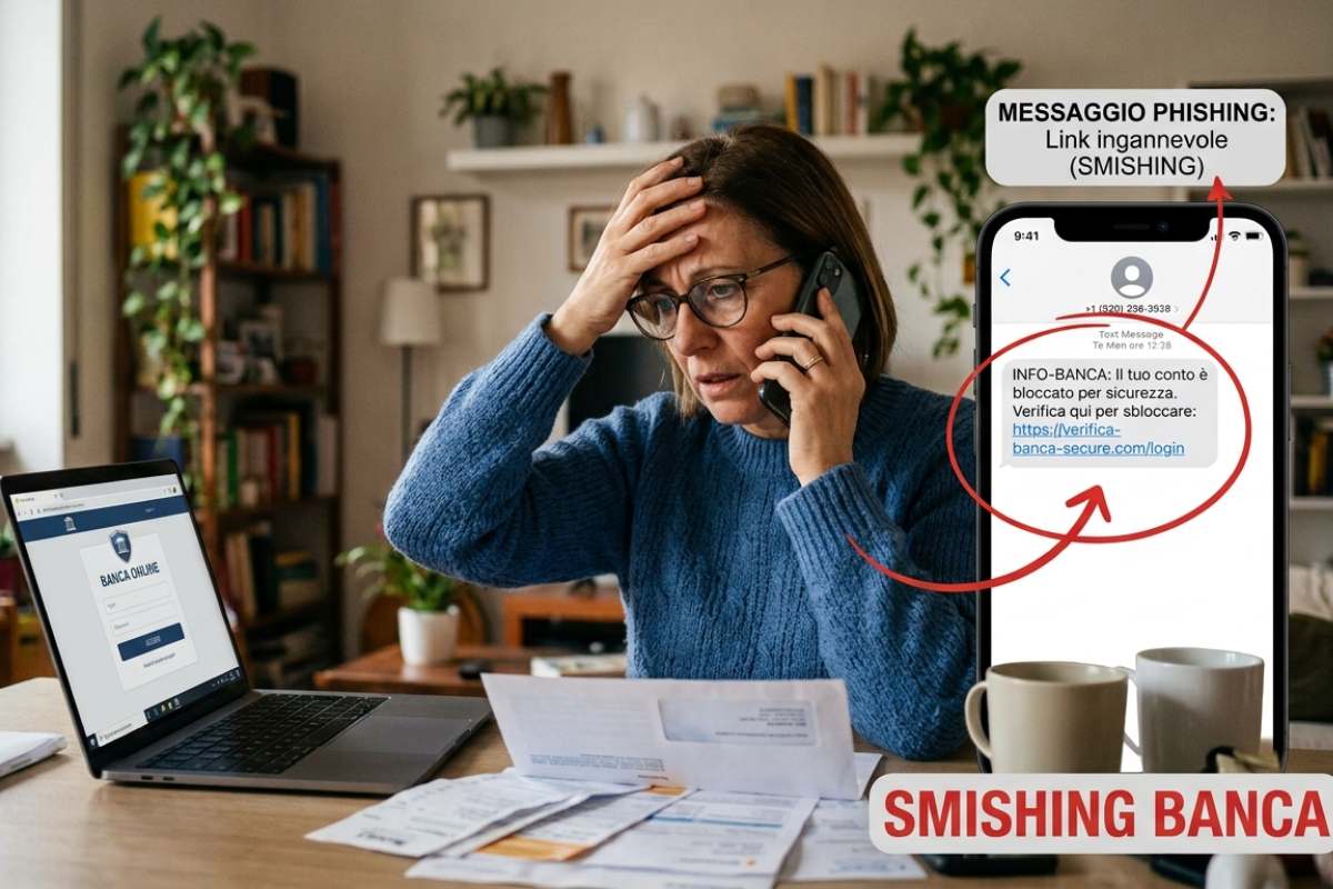 Avellino, gli svuotano il conto corrente con il phishing