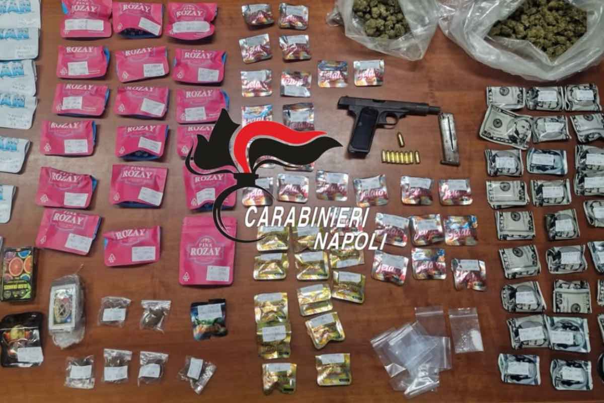 Droga e armi, sequestro ad Acerra