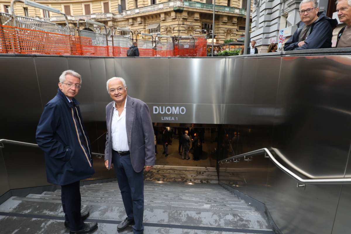 Metro Linea 1, nuova uscita Duomo più vicina alla cattedrale